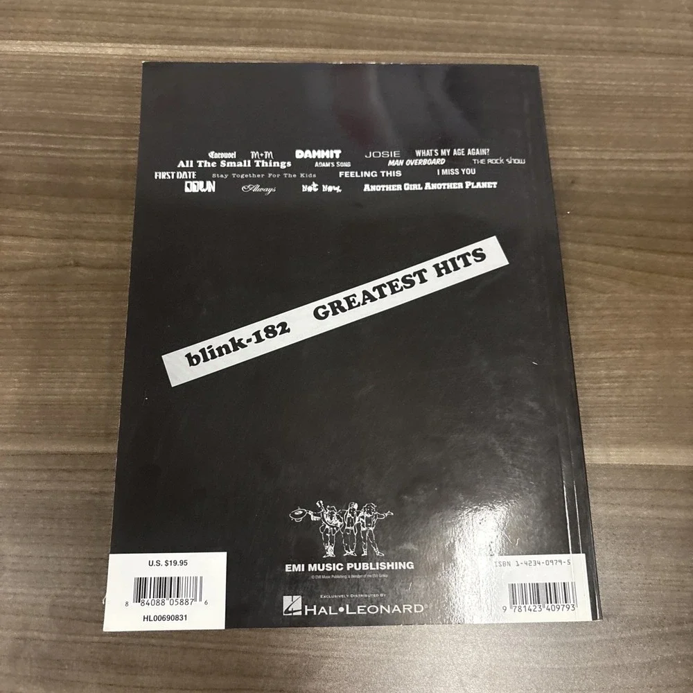 Blink-182 - Greatest Hits Guitar Book